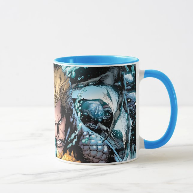 Taza Los nuevos 52 - Aquaman #1 (Derecha)