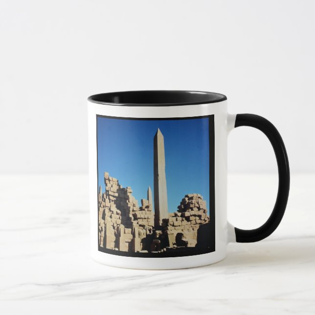 Taza Los obeliscos de Tuthmosis I y de Hatshepsut (Derecha)