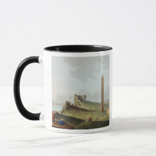 Taza Los obeliscos en Alexandría, llamada Cleopatra Ne