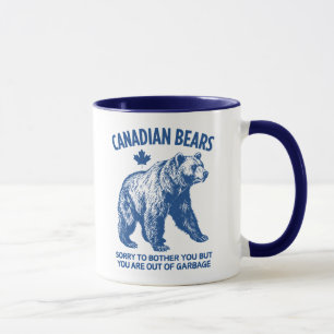 Taza Los Osos Canadienses Lamentan Molestarte Pero