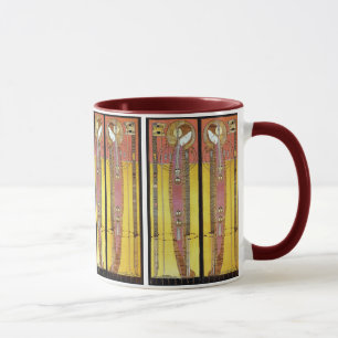 Taza Los paneles bordados de Margaret Macdonald
