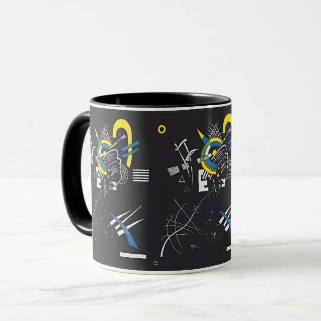 Taza Los pequeños mundos VII de Kandinsky: Un viaje hac (Anverso izquierdo)