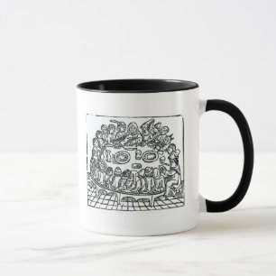 Taza Los peregrinos de Cantorbery