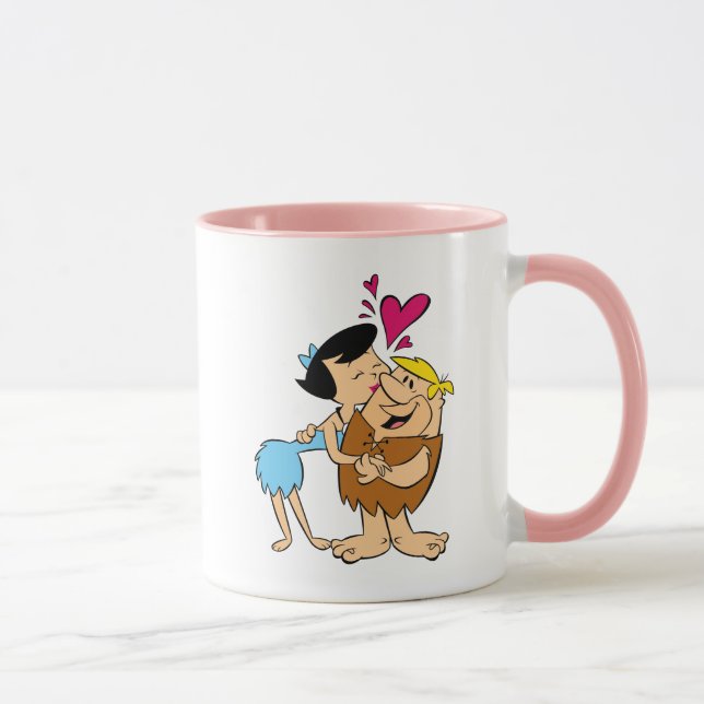 Taza Los Picapiedra | Betty Kissing Barney (Derecha)