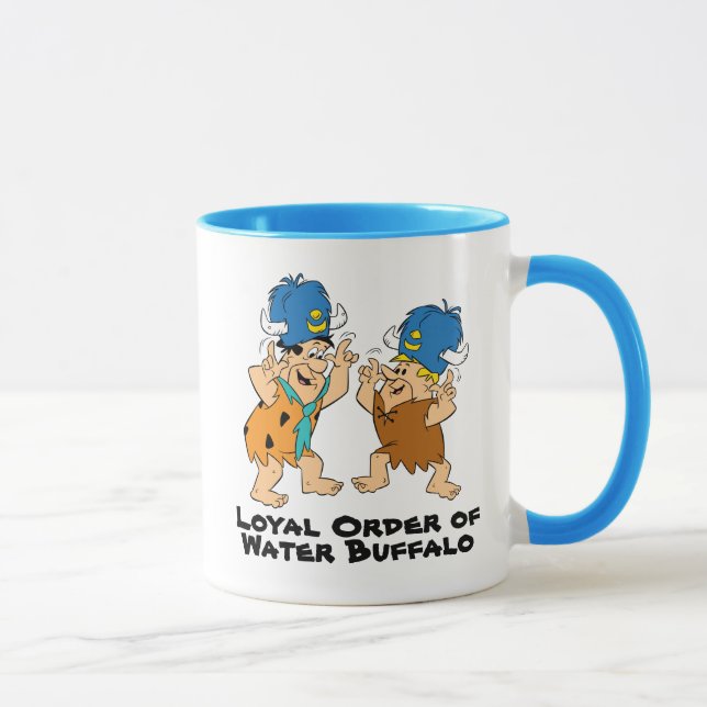 Taza Los Picapiedra | Buffaloes de agua Fred y Barney (Derecha)