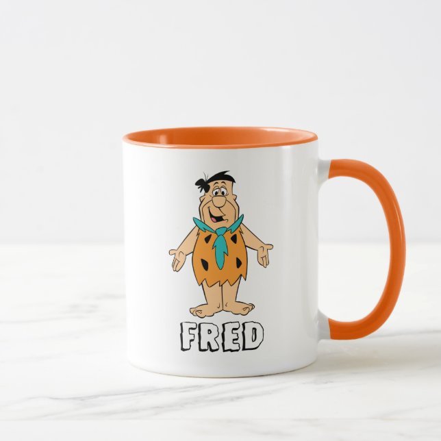 Taza Los Picapiedra | Fred Flintstone (Derecha)