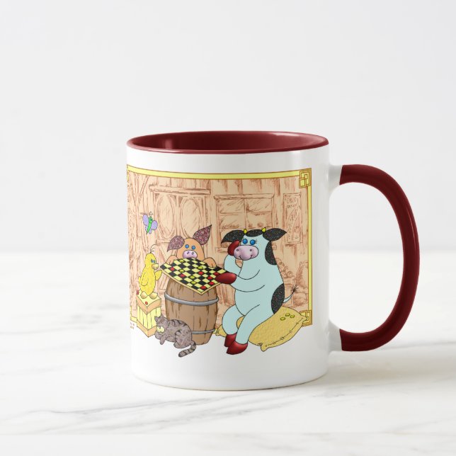 Taza Los placeres simples traen la mayoría de la (Derecha)