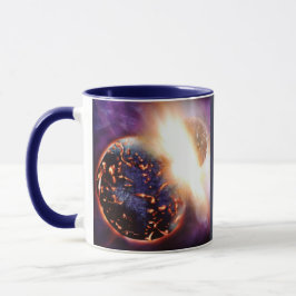 Taza Los planetas chocan