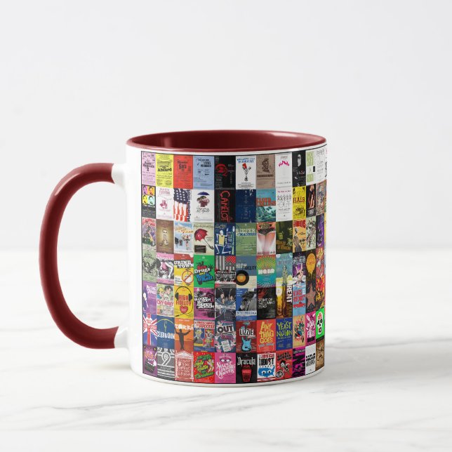 Taza Los primeros 100 espectáculos de la nueva línea: T (Izquierda)