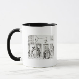 Taza Los primeros trabajos de la mañana