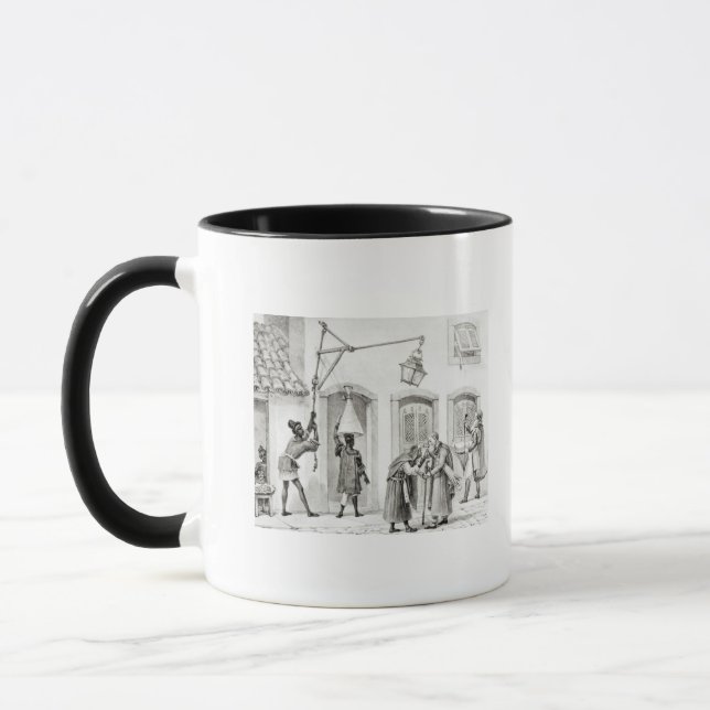 Taza Los primeros trabajos de la mañana (Izquierda)