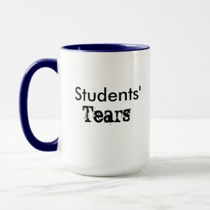Taza Los rasgones de los estudiantes