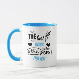 Taza Los REGALOS para el MEJOR JEFE Amigo Personalizabl