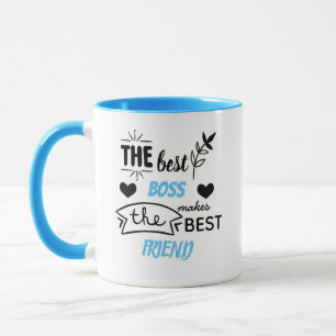 Taza Los REGALOS personalizables del MEJOR JEFE hacen a