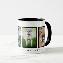 Taza Los regalos personalizados del perro - ame mis