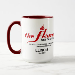 Taza Los restaurantes de llama de Illinois