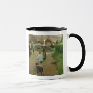 Taza Los rezagados, 1888 (aceite en lona)