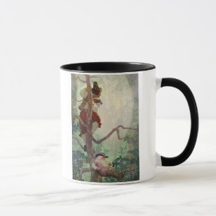 Taza Los ritos de la primavera, ilustracion 'de un niñ