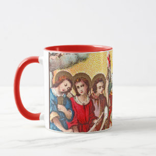 Taza Los Siete Arcángeles (CP 001; Cromolitografía)
