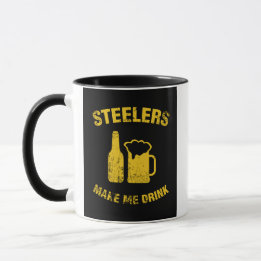Taza Los Steelers Me Hacen Beber