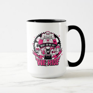 Taza ¡Los titanes adolescentes van! El "montamos" el