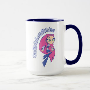 Taza ¡Los titanes adolescentes van! ¡El   Starfire