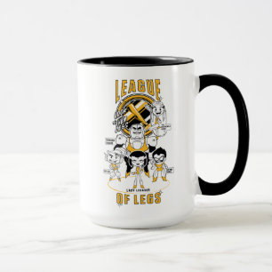 Taza ¡Los titanes adolescentes van! liga del   de
