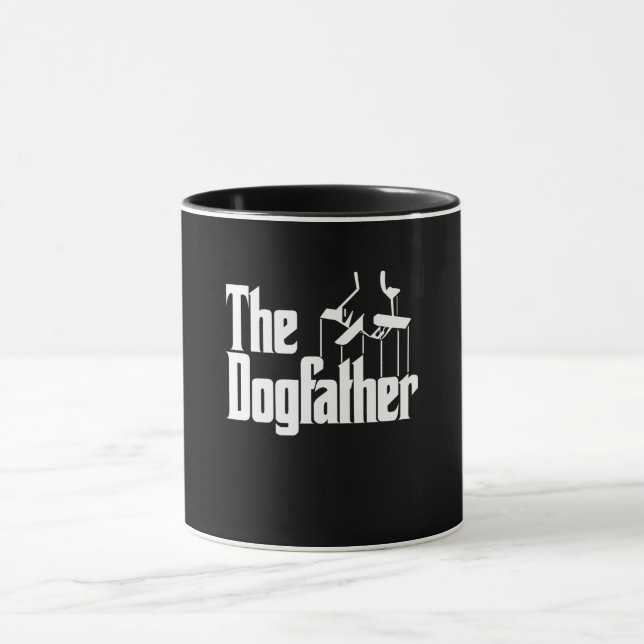 Taza Los títeres de huesos de Dogfather (Centro)