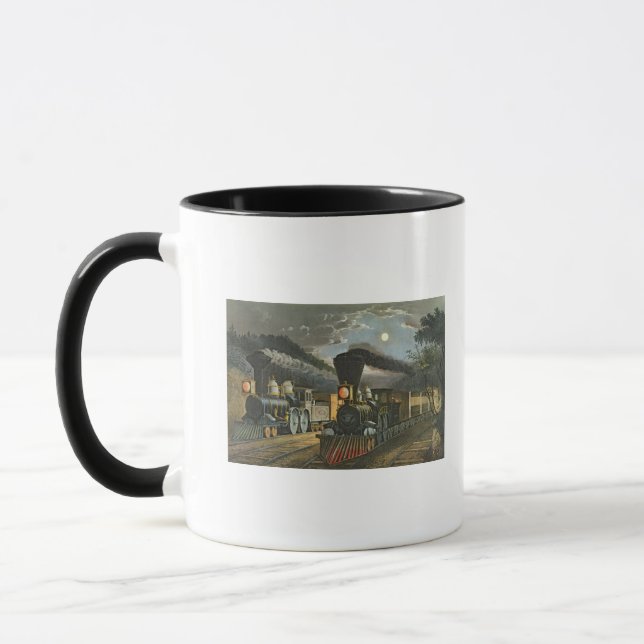 Taza Los trenes expresos del relámpago, 1863 (Izquierda)