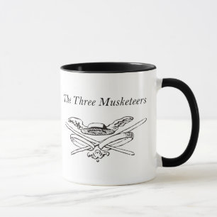 Taza Los tres héroes de los mosqueteros - Alexandre Dum