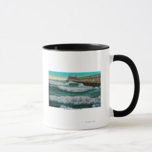 Taza Los trituradores y la playa de PierLong del