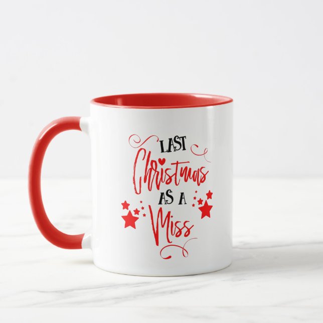 Taza Los Últimos Navidades Como Una Cita De Extraño Gui (Izquierda)