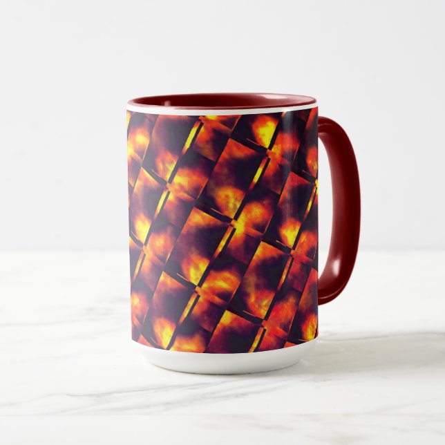 Taza Los viejos platos oxidados en colores de setiembre (Anverso derecho)