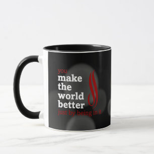Taza Los voluntarios hacen el mundo mejor estando en é