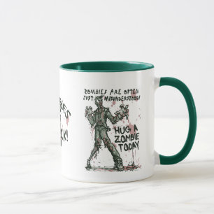 Taza Los zombies también necesitan abrazos