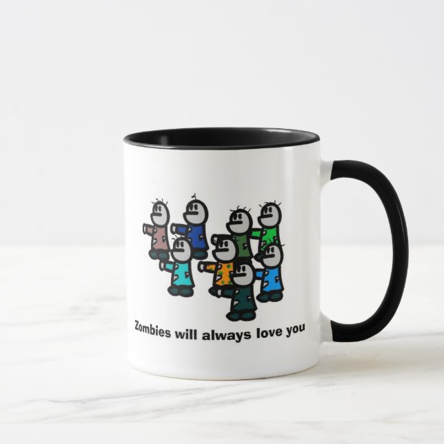 Taza Los zombis le amarán siempre (Derecha)