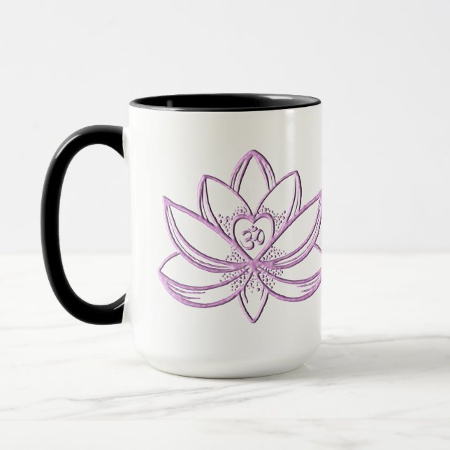 Taza Loto Rosa  (Izquierda)