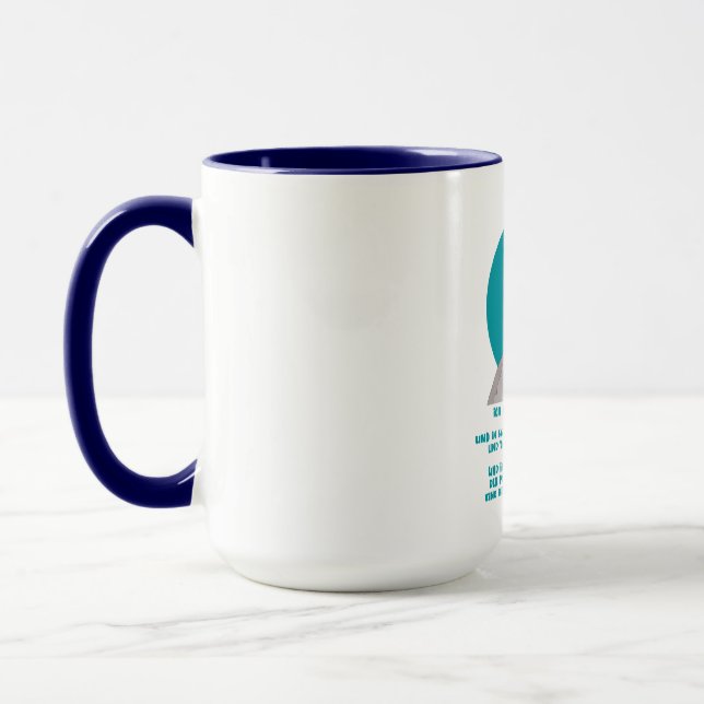 Taza Lottogewinner Erwin Lindemann - Loriot - Funny (Izquierda)
