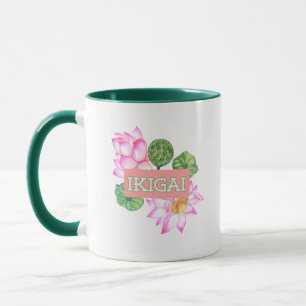 Taza Lotus Ikigai