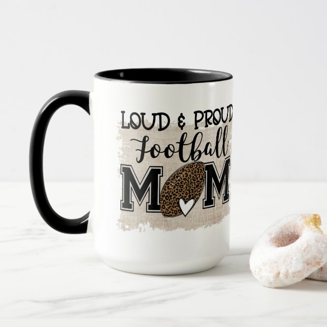 Taza Loud and Orud FootMom (Con donut)