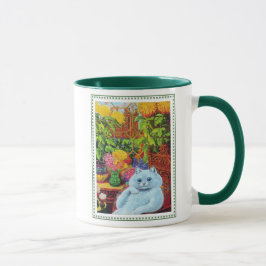 Taza Louis Wain - el gato antropomorfo