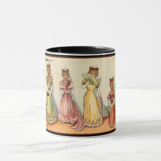 Taza Louis Wain Wallflower Chica Cats