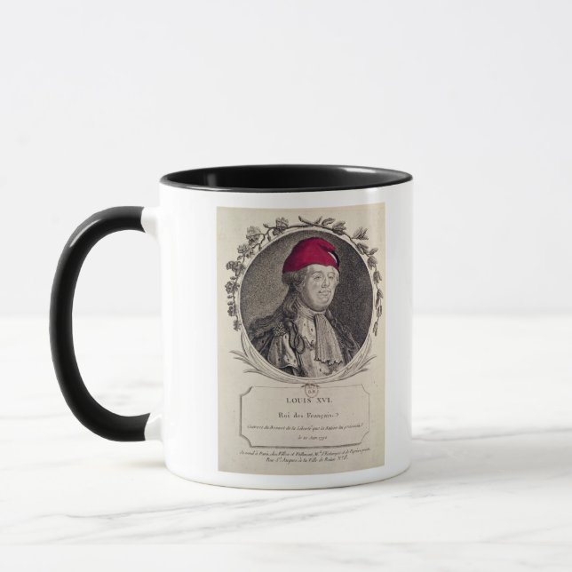 Taza Louis XVI que lleva un capo phrygian (Izquierda)