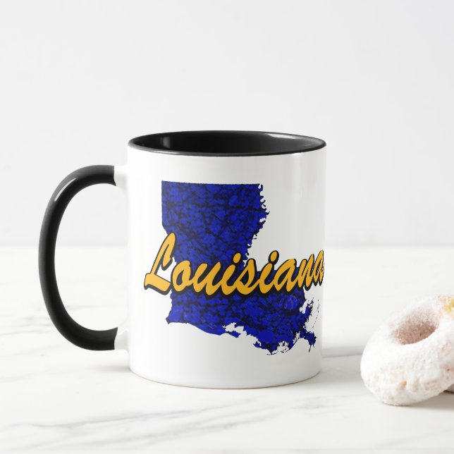 Taza Louisiana (Con donut)