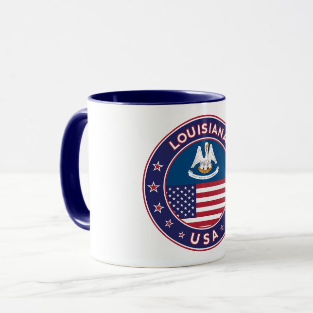 Taza Louisiana (Anverso izquierdo)