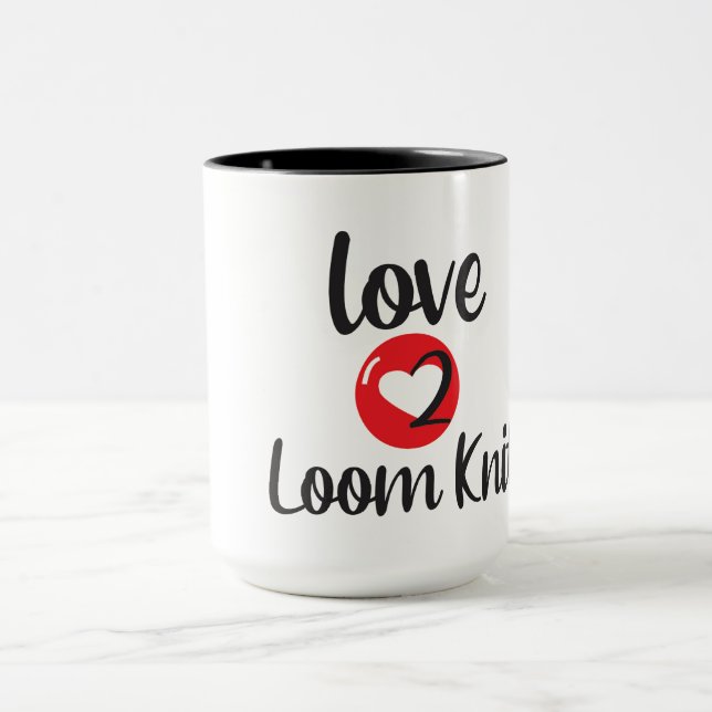 Taza Love 2 Loom Knit (Centro)