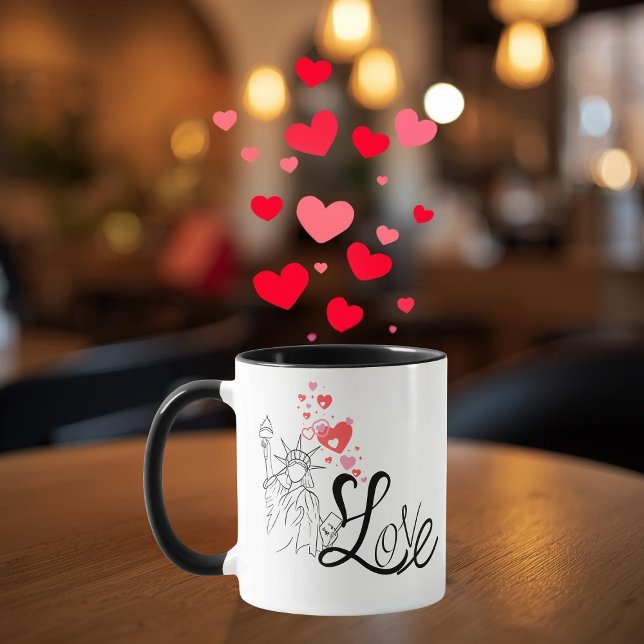 Taza Love and Monument Personalized Mug (Subido por el creador)