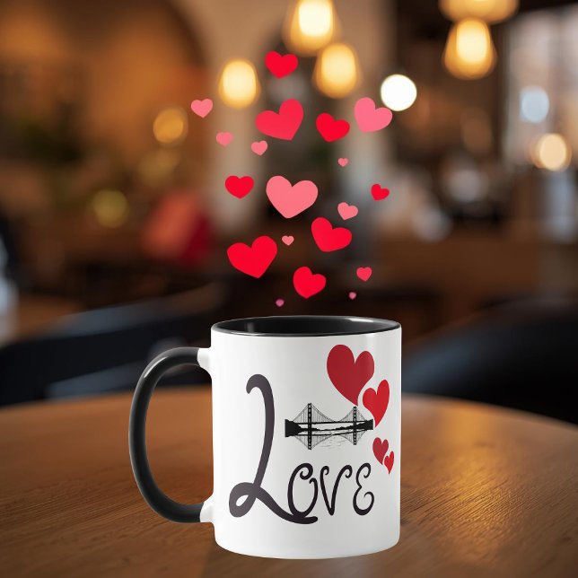 Taza Love and Monument Personalized Mug (Subido por el creador)