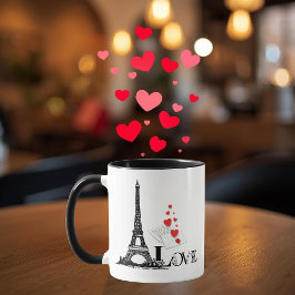 Taza Love and Monument Personalized Mug