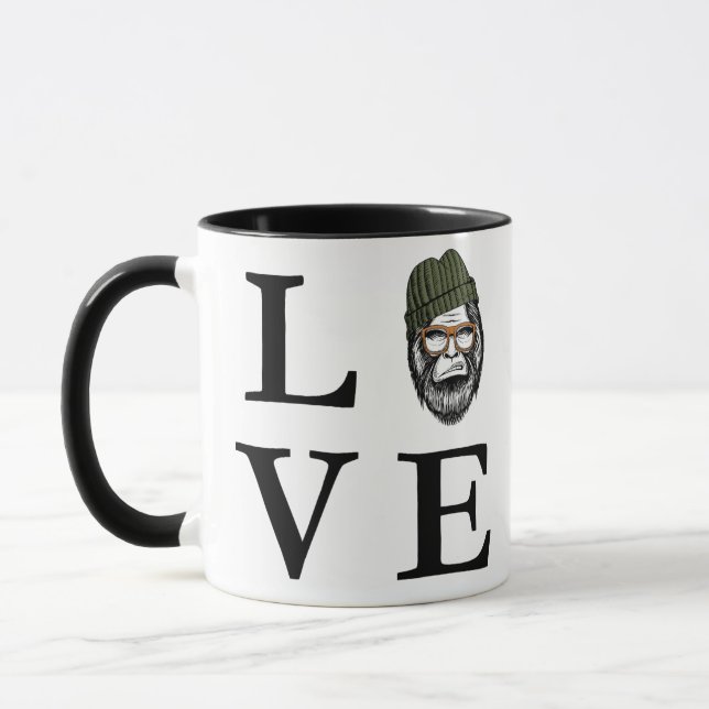Taza Love Bigfoot Mug (Izquierda)